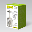 French press MAESTRO MR-1663 (MR-1663-1000-GRAY) 1000 ml Grey