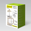 French press MAESTRO MR-1665 (MR-1665-800-IVORY) 800 ml Ivory