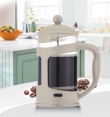 French press MAESTRO MR-1665 (MR-1665-800-IVORY) 800 ml Ivory