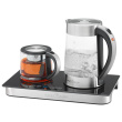 ProfiCook PC-TKS 1056 electric Veekeetja 1.7 L Black, Stainless steel, Transparent