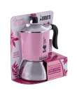 Bialetti 6586 Moka pot 0.15 L Black, Pink, Silver