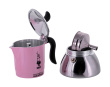 Bialetti 6586 Moka pot 0.15 L Black, Pink, Silver
