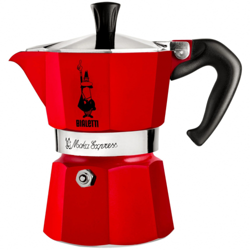 Bialetti Moka Express 3TZ rosso Winter Wonderland