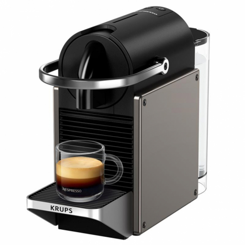 Krups Nespresso Pixie Redesign, titaan - Kapselkohvimasin / XN306T10