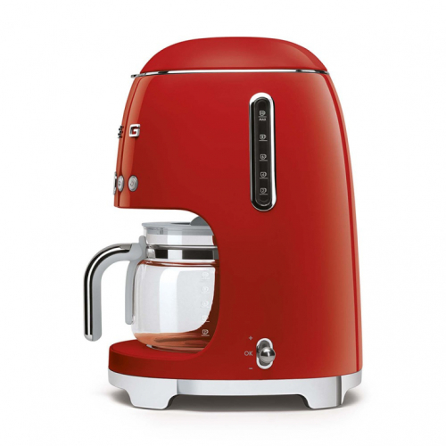 Smeg 50's Style Drip Filter Coffee Machine DCF02RDEU Red