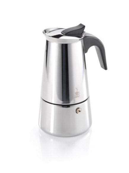 GEFU 16160 manual coffee maker Moka pot Stainless steel