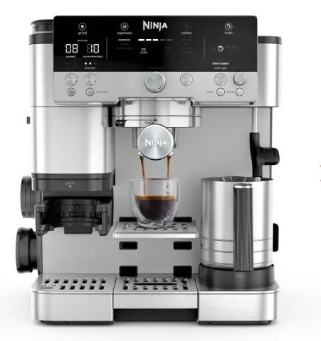 Ninja ES601EU coffee maker Semi-auto Espresso machine 2 L