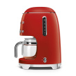Smeg 50's Style Drip Filter Coffee Machine DCF02RDEU Red