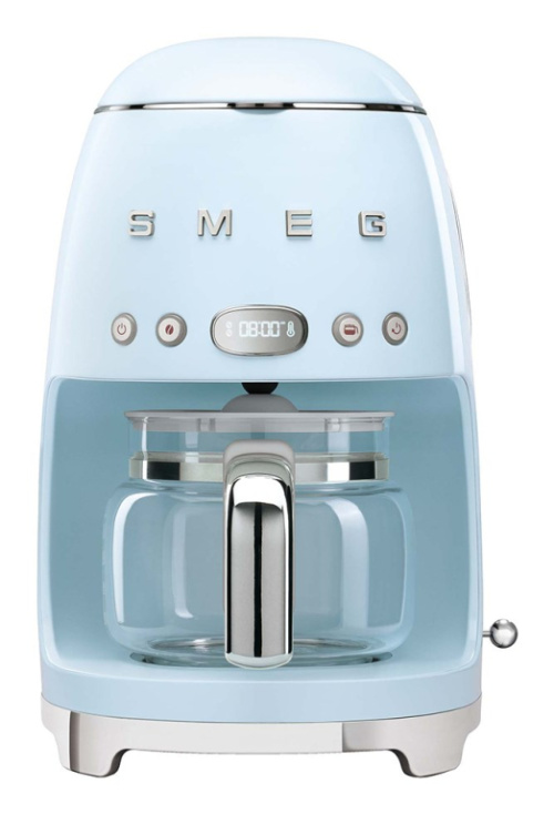 Smeg 50's Style Drip Filter Coffee Machine DCF02PBEU Pastel Blue