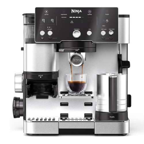 Ninja Luxe Café Essential, must/roostevaba teras - Espressomasin / ES501EU
