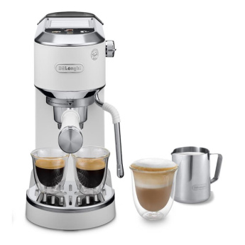 DeLonghi Dedica Duo, valge - Manuaalne espressomasin / EC890.WI