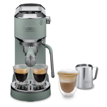 DeLonghi Dedica Duo, roheline - Manuaalne espressomasin / EC890.GR