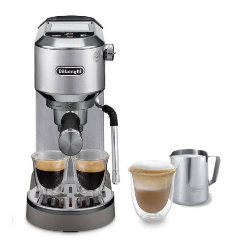 DeLonghi Dedica Duo, hõbedane - Manuaalne espressomasin / EC890.M