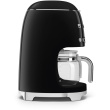 SMEG Filter-Kaffeemaschine 50s Style DCF02BLEU, schwarz