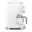 SMEG Filter-Kaffeemaschine 50s Style DCF02WHEU, weiß
