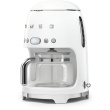 SMEG Filter-Kaffeemaschine 50s Style DCF02WHEU, weiß