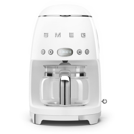 SMEG Filter-Kaffeemaschine 50s Style DCF02WHEU, weiß