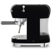 SMEG Espresso-Kaffeemaschine 50s Style ECF02BLEU, schwarz