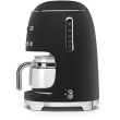 SMEG DCF02BLMEU Filterkaffeemaschine 50 er Jahre Stil, schwarz