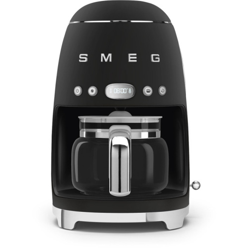 SMEG DCF02BLMEU Filterkaffeemaschine 50 er Jahre Stil, schwarz