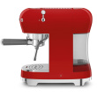SMEG ECF02RDEU Siebträger Espresso-/Kaffemaschine Rot