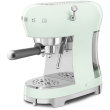 SMEG ECF02PGEU Siebträger Espresso-/Kaffemaschine Pastellgrün