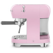 SMEG ECF02PKEU Siebträger Espresso-/Kaffemaschine Rose
