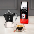 Bialetti Mokka-Kanne 1.4 l Moka Induktion schwarz