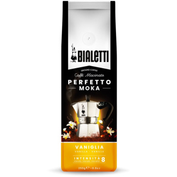 Bialetti Perfetto Moka vaniglia gemahlen 250 g