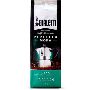 Bialetti Perfetto Moka Deka entkoffeiniert gemahlen 250 g