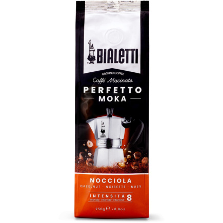 Bialetti Perfetto Moka hazelnut gemahlen 250 g