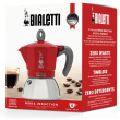 Bialetti Mokka-Kanne 0,3 l Moka Induktion rot
