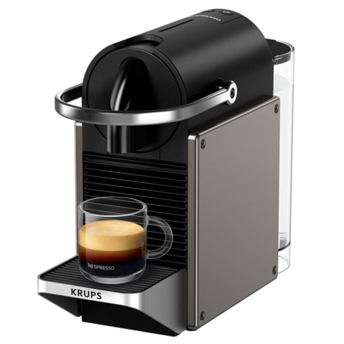 Krups Nespresso Pixie Redesign, titaan - Kapselkohvimasin / XN306T10