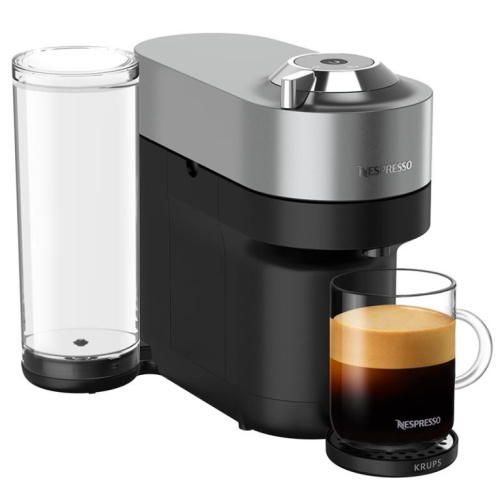 Krups Nespresso Vertuo Pop+, titaan - Kapselkohvimasin / XN930T10