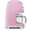 SMEG DCF02PKEU Kaffeemaschine 50`s Style pink