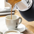 Bialetti Brikka Moka pot 0.17 L Must, Stainless steel