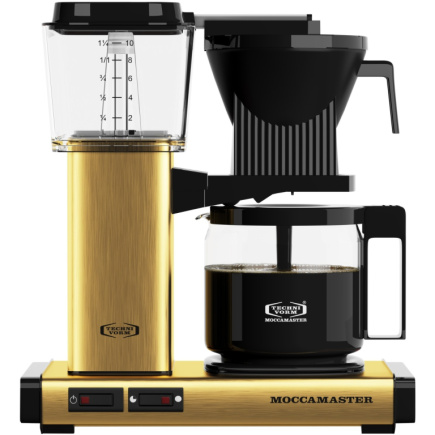 Moccamaster KBG Select Kaffeemaschine Brushed Brass
