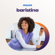 Philips Baristina Espresso Machine - Real espresso, made simple. Milky Valge with Mango Yellow Portafilter (BAR300/03)