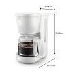 Philips Filtered Coffee Maker | HD7411/00 3000 series | Drip | 915-1080 W | Valge
