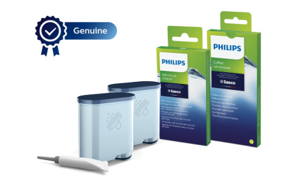 Philips Maintenance kit CA6707/10 Same as CA6707/00 Total protection kit 2x AquaClean Filters & Grease 6x Milk