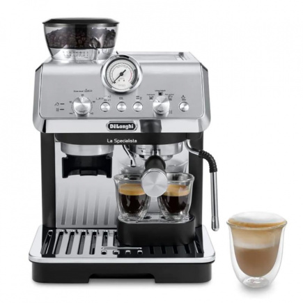 DeLonghi La Specialista Arte, roostevaba teras - Manuaalne espressomasin / EC9155.MB