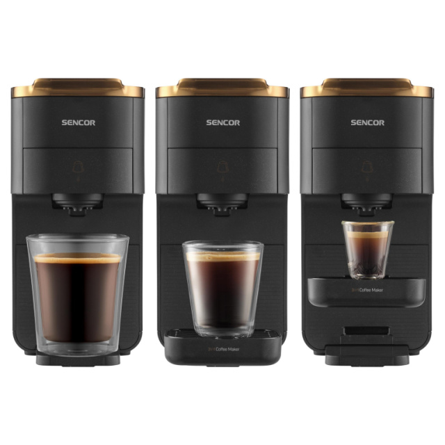 Multi-kapsel 3in 1 kohvimasin Sencor SCC1000BK - Kohvimasinad ...