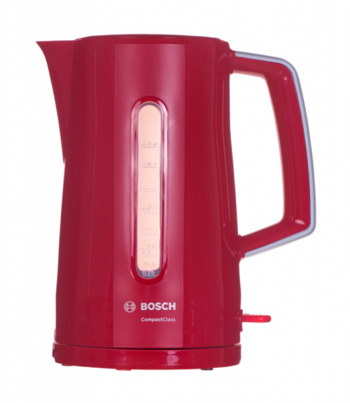 Bosch TWK3A014 electric Veekeetja 1.7 L Red 2400 W