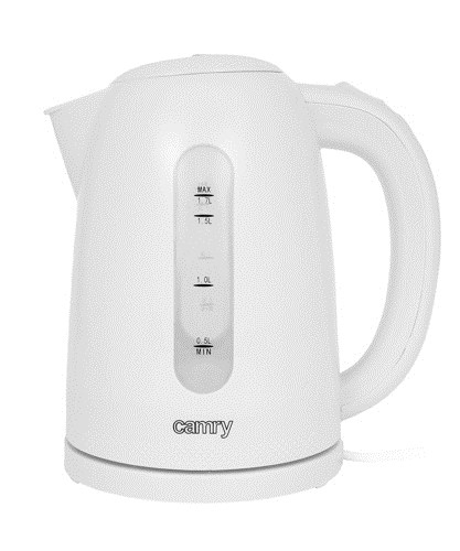 Camry CR 1254W electric Kettle 1.7 L White 2200 W