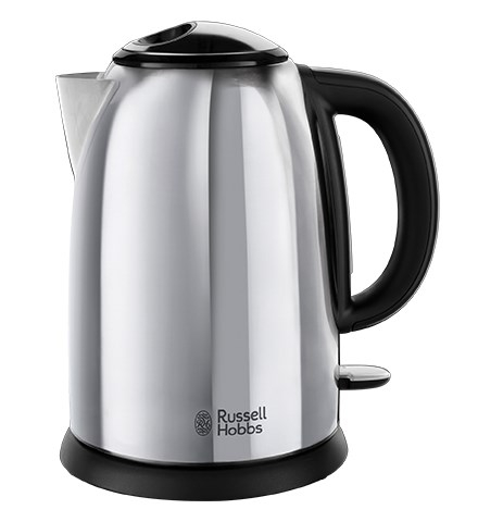 Russell Hobbs Victory electric Kettle 1.7 L 2400 W Black, Stainless steel