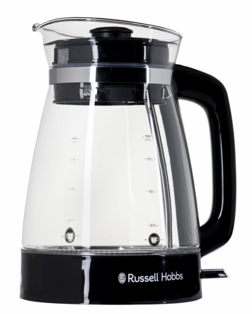 Russell Hobbs 26080-70 electric Kettle 1.7 L 2400 W Black, Transparent