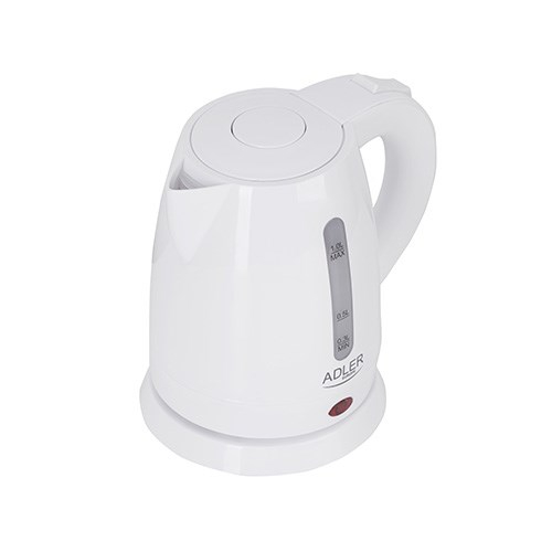 Adler AD 1272 electric Veekeetja 1 L 1600 W Hazelnut, White