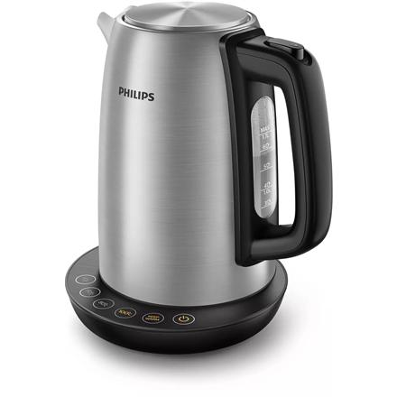 Philips | Veekeetja | HD9359/90 | Electric | 2200 W | 1.7 L | Stainless steel/Plastic | 360° rotational base | Grey