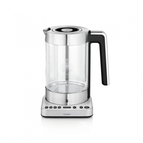 WMF Lono 0413160011 electric Veekeetja 1.7 L 3000 W Black, Stainless steel, Transparent