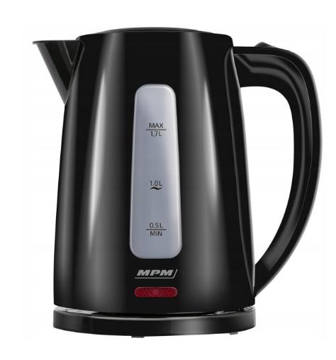 MPM Cordless Veekeetja MCZ-112black 1,7 L, 2200 W